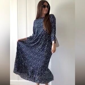ZARA BLOGGERS’ FAVORITE LONG PRINTED DRESS ZW COLLECTION